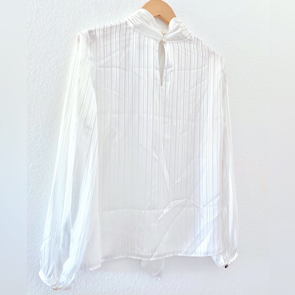 Ted Baker White Silk Blouse - Picture 6 of 13
